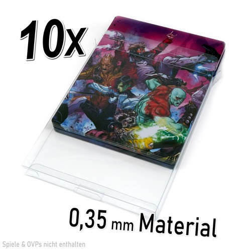 10x steelbook schutzhüllen - 10x,
